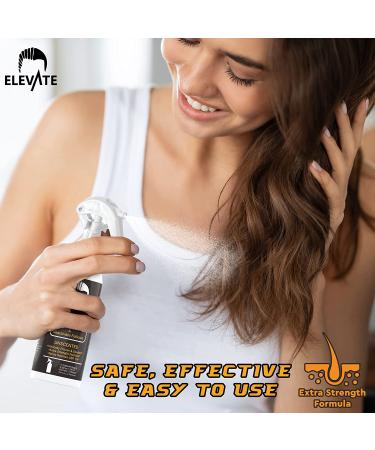 5% Extra Strength Minoxidil Hair Growth Spray - Professional Treatment for Hair Loss - Stimulate Hair Follicles - Men & Women - 100ml - Buy Online on GoSupps.com