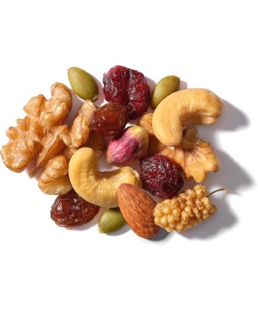 Yupik Take A Hike Mix 200 g Gluten-Free Non-GMO Energizing Snack Sweet & Salty Trail Mix Crunchy Nuts Dried Fruits Dried Mulberries Roasted Cashews Pistachios Pumpkin Seeds - Buy Online on GoSupps.com