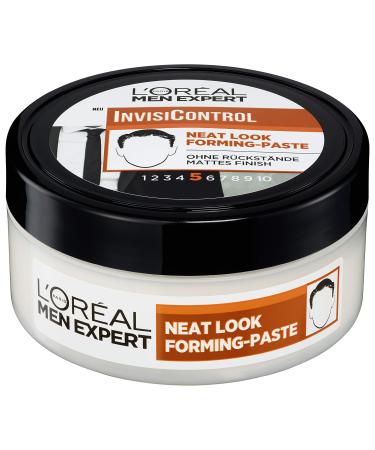 L'Or al Men Expert Hairstyling paste for men Neat Look Forming paste for modeling hair and for natural styles invisicontrol 1 x 150 ml - Buy Online on GoSupps.com