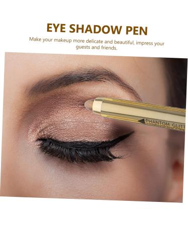Gogogmee 4pcs Highlighter Eyeshadow Pencil Eye Makeup Tools Neutral Eyeshadow Glitter Crayons Plastic - Buy Online on GoSupps.com
