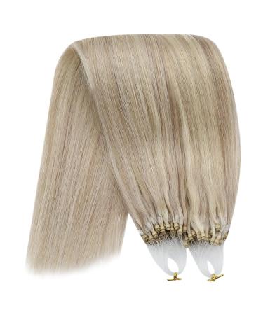 Youngsee Microring Extensions | Blond Real Hair 1g Loop Extensions 60 cm | Ashblond & Platinblond #18/613 - Premium Quality Micro Rings - Buy Online on GoSupps.com
