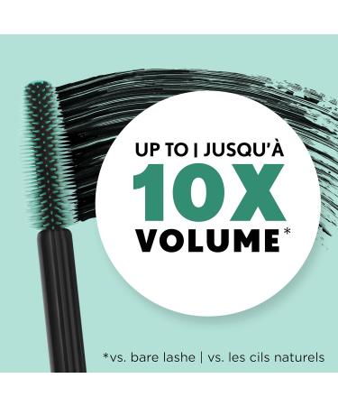 Covergirl - Lash Blast Clean Mascara Formulated Without Parabens Sulfates Mineral Oil and Talc Infused with Argan and Marula Oils 100% Vegan and Cruelty-free Black Brown - 810 Regular Black Brown - Buy Online on GoSupps.com