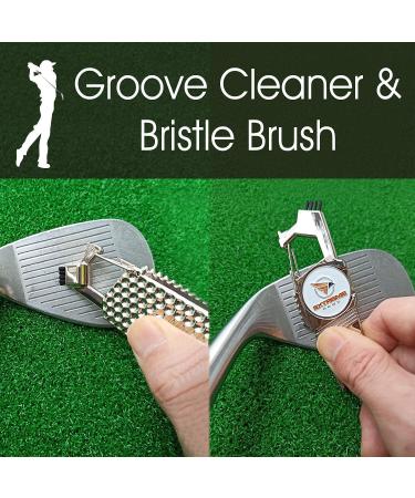 Extreme Hawk 7 in 1 Golf Divot Repair Tool - Lightweight, Compact, and Durable Golf Gadgets - Ideal Gift for Golf Lovers - Buy Online on GoSupps.com