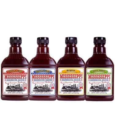 Mississippi - Barbecue Sauces - 4 x 510g Sample Pack