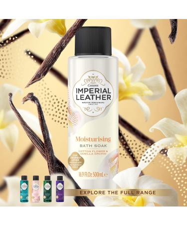 Imperial Leather Moisturising Bath Soak Cotton Flower & Vanilla Orchid Rich & Creamy Bubble Bath Gentle Body Skin Care Bulk Buy Pack of 4 x 500ml Cotton Flower and Vanilla Orchid 500 ml (Pack of 4) - Buy Online on GoSupps.com