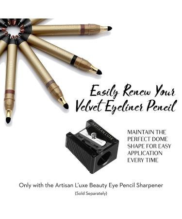 Artisan L'uxe Beauty Velvet Jumbo Eyeliner Pencil - Shameless Shimmering Bronze - Water-Proof & Smudge-Proof - Long-Lasting for Smokey Eyes - Buy Online on GoSupps.com