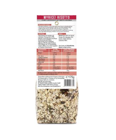 Buy Myrice! Risotto Tomato Risotto Rice Alternative | Mediterranean Dish with Dried Vegetables & Soluble Fiber 175g - Buy Online on GoSupps.com