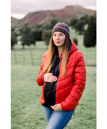 Zip Us In Maternity Jacket Extender Panel - One Size Coat Expander for Pregnancy & Babywearing - 80cm Zip Length - Buy Online on GoSupps.com