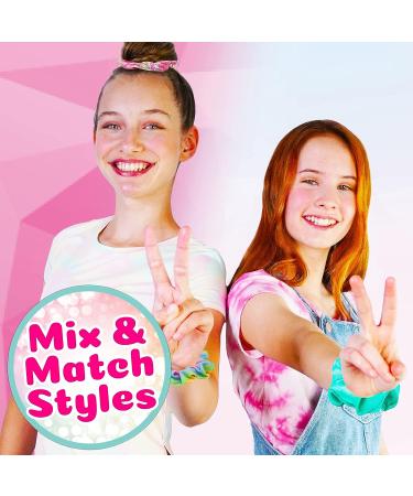 iLY ACTIVITY KINGS Large Scrunchie Kit | Customizable Mix & Match Scrunchies with Hearts & Flowers Charms - Buy Online on GoSupps.com