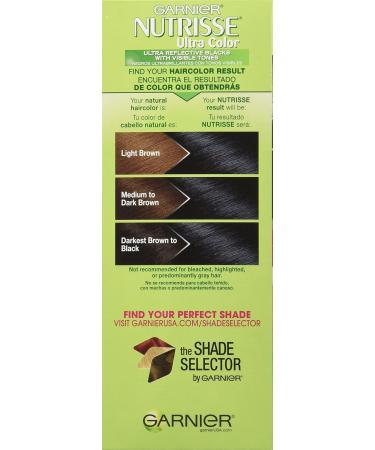 Garnier Nutrisse Ultra Color BL21 Reflective Blue Black (Blackberry Mojito) Permanent Hair Dye - 1 Count - Buy Online on GoSupps.com