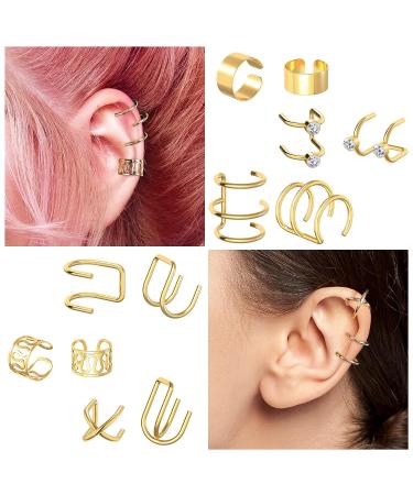 OIIKI 48Pcs Hair Braids Cuffs - Metal Hair Rings for Dreadlock Punk Hair - Non-Piercing Ear Clips - Hair Styling Accessories - Buy Online on GoSupps.com