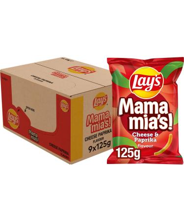 Lay's Lay's Mama Mia chips 9 x 125g