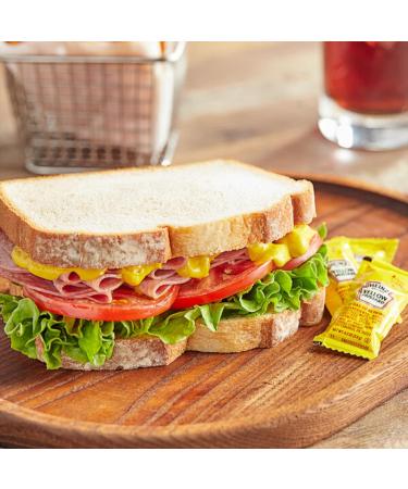 Heinz Mustard Single Serve Packets 100 Count with Spatula Knife - Buy Online on GoSupps.com