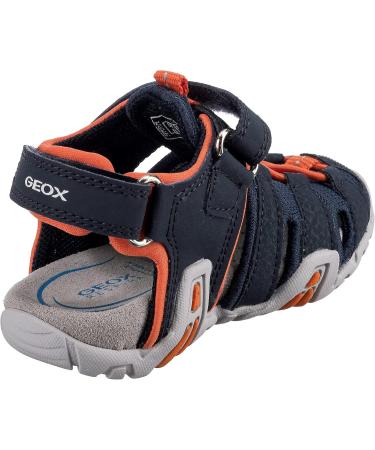 Geox Baby Boy's B Sandal Kraze 4.5 UK Child Navy Orange - Comfort & Style for Active Toddlers - Buy Online on GoSupps.com