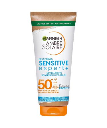Garnier Sun Protection Spray & Milk LSF 50+ | Waterproof Residue-Free for Sensitive Skin | Lightweight Sunscreen Bundle 175ml - Buy Online on GoSupps.com