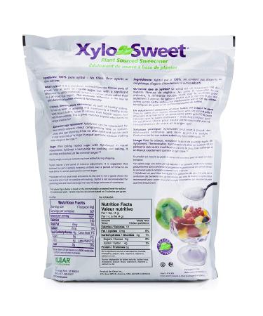 Xlear XyloSweet Plant-Based Sweetener - 5 lbs (2.27 kg) | Low-Calorie, Keto-Friendly - Buy Online on GoSupps.com