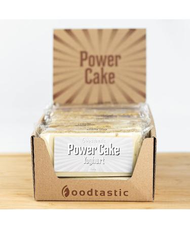 Foodtastic Power Cake Yoghurt (30 x 120g) | Juicy Handmade Oat Bars | Delicious Flapjack Energy Bars for Boosted Energy - Buy Online on GoSupps.com
