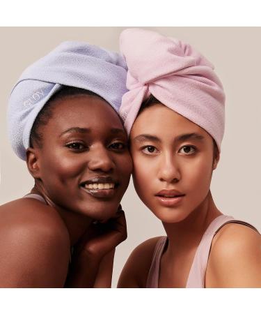 Quick-Dry Microfiber Hair Turban Towel - Absorbent & Adjustable Blue Towel for All Hair Types - Buy Online on GoSupps.com