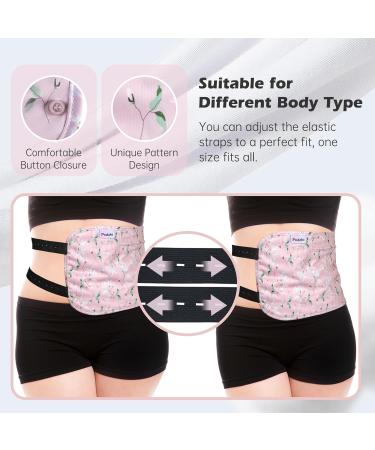 2 Pack Castor Oil Pack Wrap Organic Cotton for Liver Detox Reusable Castor Oil Compress Highly Absorbent Anti Oil Leak(Oil are Not Include) Pink Magnolia - Buy Online on GoSupps.com