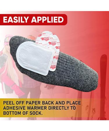 45 Pairs of Ultra Thin Adhesive Toe Warmers - Up to 10 Hours of All Natural, Odorless Heat - Air Activated for Sports, Comfort - Buy Online on GoSupps.com
