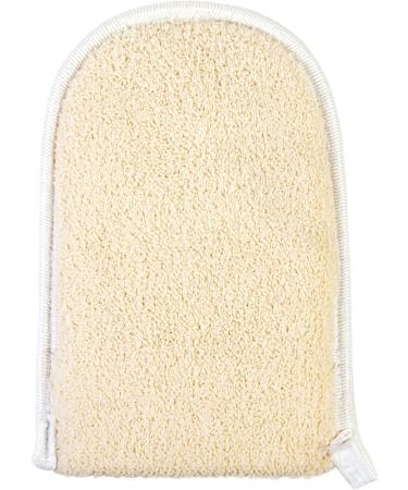 Jairestone Dual-Sided Exfoliating Body Scrubbing Loofah Sponge for Men & Women - Turkish Shower Loufa - Deep Exfoliator Bath Glove Pad - Improves Skin Texture - Buy Online on GoSupps.com