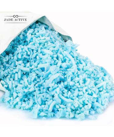 Jade Active Bean Bag Filler Foam - 5 Pound Premium Shredded Memory Foam - Easy Pillow Stuffing Foam for Dog Bed or Couch Cushion - Very Soft and Great for Stuffing - Buy Online on GoSupps.com