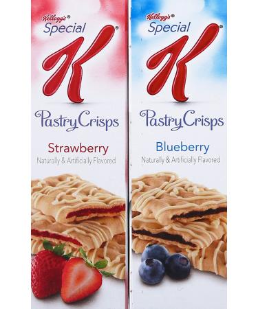 Kellogg's Special K Strawberry & Blueberry Pastry Crisps 60 Count - Fruit Variety Pack - Buy Online on GoSupps.com