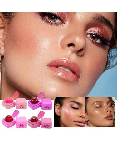 Blush Stick For Cheeks And Lips | Blush Cream Stick Face & Lips Texture Moisturizing Gel Long Hold For Women Daily Use Natural Look - Buy Online on GoSupps.com