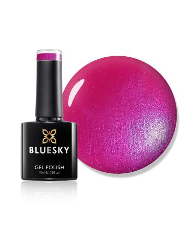 Bluesky Gel Nail Polish Tutti Fruitti 80506 Bright Hot Pink Pink Long Lasting Chip Resistant 10 ml (Requires Drying Under UV LED Lamp)