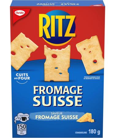 Ritz Swiss Cheese Crackers 180G - Buy Online on GoSupps.com