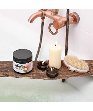 Organic Raw Shea Butter for Skin Care - Unrefined Virgin Body Butter for Stretch Marks and Scars - Buy Online on GoSupps.com