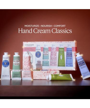L'OCCITANE Nourishing Hand Cream Holiday Set - 5-Piece Gift Set with Almond Shea Butter Lavender & Citrus Scents for Ultimate Moisturization - Buy Online on GoSupps.com