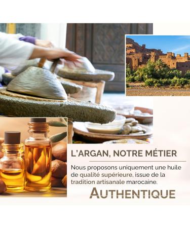100% Organic & Artisanal Argan Oil from Morocco 50 ml - Anti-Wrinkle and Nourishing - Skin and Hair Care Virgin and Cold Pressed Superior Quality Guaranteed. - Buy Online on GoSupps.com