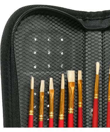 MEEDEN Paint Brush Holder - Zippered 15x11.2 Inch Case for Artist Paint Brushes - Organization and Storage Bag (Brushes NOT Included) - Buy Online on GoSupps.com