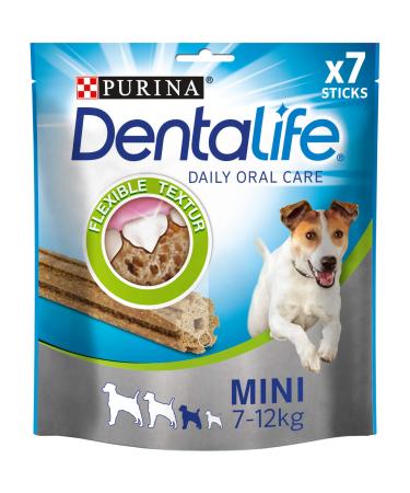 Dentalife Dentalife Purina Dentalife Dog-toothing Snacks for Small to Large Dogs reduces tartar formation 5 or 6 pack Small dogs 6 x 115 g 115 g (6 Pack)