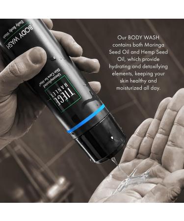 Tiege Hanley Daily Body Wash for Men - Sulfate Free Cleansing Formula - Mint and Eucalyptus Scent - 10 oz - Buy Online on GoSupps.com