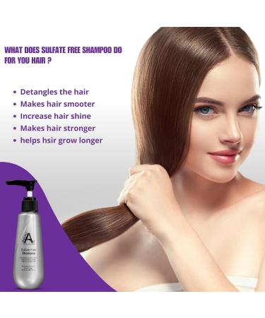 Silk Keratin Smooth Protection Sulfate-Free Shampoo - 320 ML | Nourish & Repair Hair - Buy Online on GoSupps.com