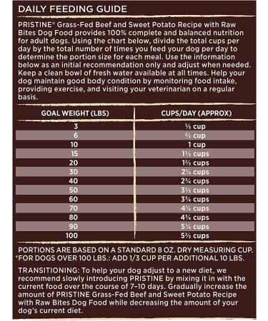 Castor & Pollux Pristine Grain-Free Dry Dog Food - Grass-Fed Beef & Sweet Potato with Raw Bites, 10 lb Bag - Buy Online on GoSupps.com