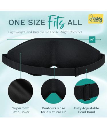 Silk Sleep Eye Mask | 100% Pure Silk Comfortable & Adjustable | Ultimate Sleep Aid for Men & Women - Buy Online on GoSupps.com