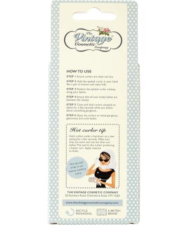 The Vintage Cosmetic Company Eyelash Curlers Silver - Buy Online on GoSupps.com