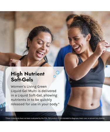 Irwin Naturals Women's Living Green Liquid-Gel Multi â€“ 120 Soft-Gels for Optimal Health - Buy Online on GoSupps.com