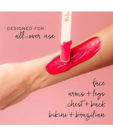 KoluaWax Pink Hard Wax Beads - All-In-One Body Formula for Hair Removal - Ideal for Face, Bikini, Legs, Underarm, Back, and Chest - Large Refill Pearl Beans for Wax Warmer Kit - Buy Online on GoSupps.com