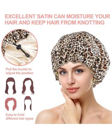 Adjustable Satin Hair Bonnet Sleep Cap for Women - Natural Hair Care - Buy Online on GoSupps.com