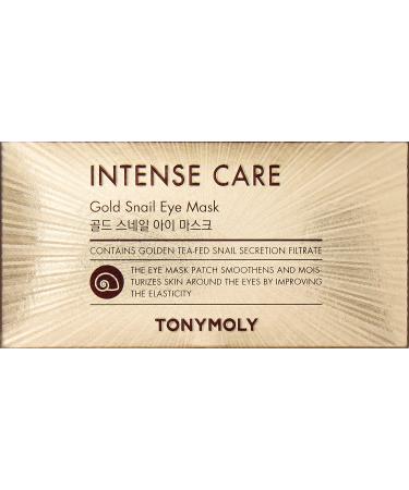 TONYMOLY Intense Care Gold Snail Eye Mask Pot 3 oz - Hydrating Eye Treatment - Buy Online on GoSupps.com