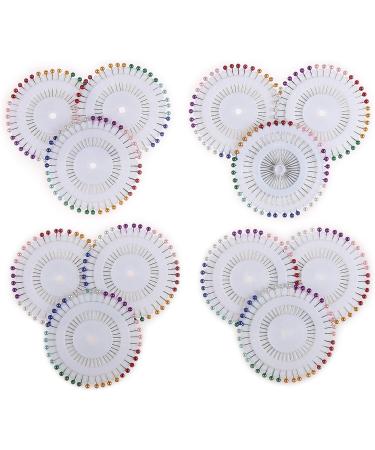 FINGOOO 480PCS 1.5 Sewing Pins for Fabric - Straight Pins for Crafts & Jewelry Making - Buy Online on GoSupps.com
