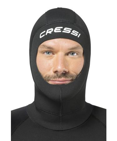 Cressi Solo Hood 5mm, Black/Black, S