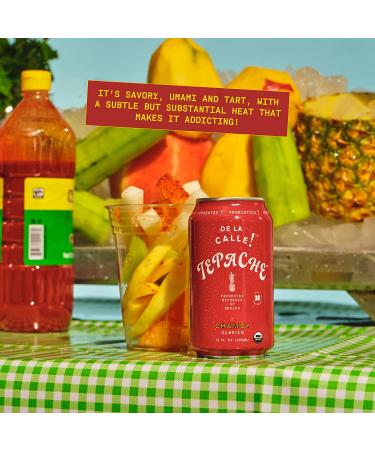Organic Tepache Pineapple Beverage - Antioxidant Rich & Low Sugar (Chamoy) - Buy Online on GoSupps.com