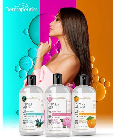 Hydrating Rose Water Toner - Alcohol-Free Astringent for Dry Skin | 12 fl oz | Refreshing Natural Face Toner - Buy Online on GoSupps.com
