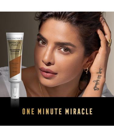 Max Factor Miracle Pure Foundation Mocha 93 - Lightweight Coverage for a Flawless Finish - Buy Online on GoSupps.com