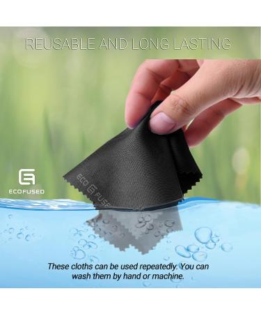 18 Pack 5.5x3 Inch Microfiber Cleaning Cloth for Glasses, Camera Lens, Phones - Lens Cleaning Wipes - Buy Online on GoSupps.com